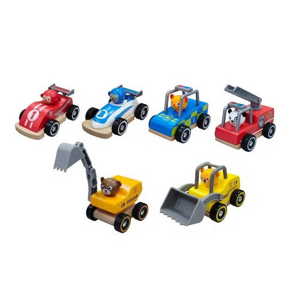PREORDER Hape - Vehicles & Playsets: Wild Riders Vehicles (12pc SRT)