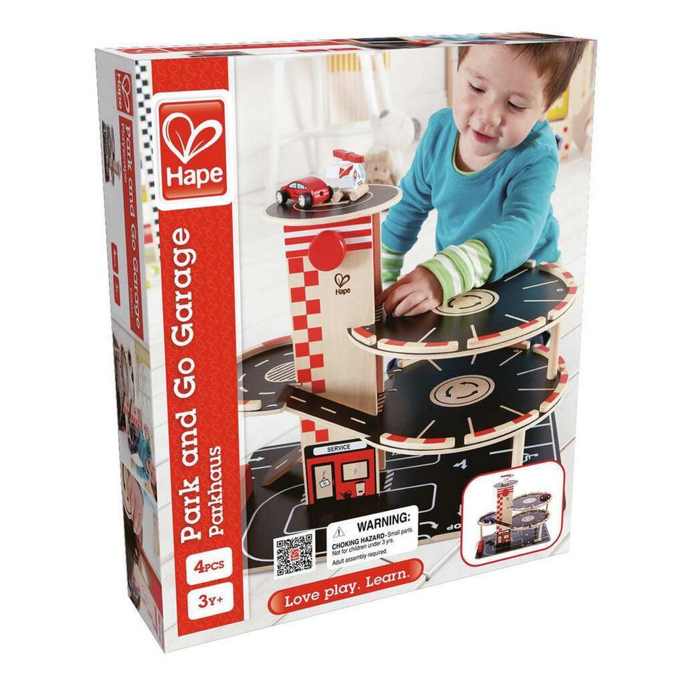 PREORDER Hape - Vehicles & Playsets: Park and Go Garage