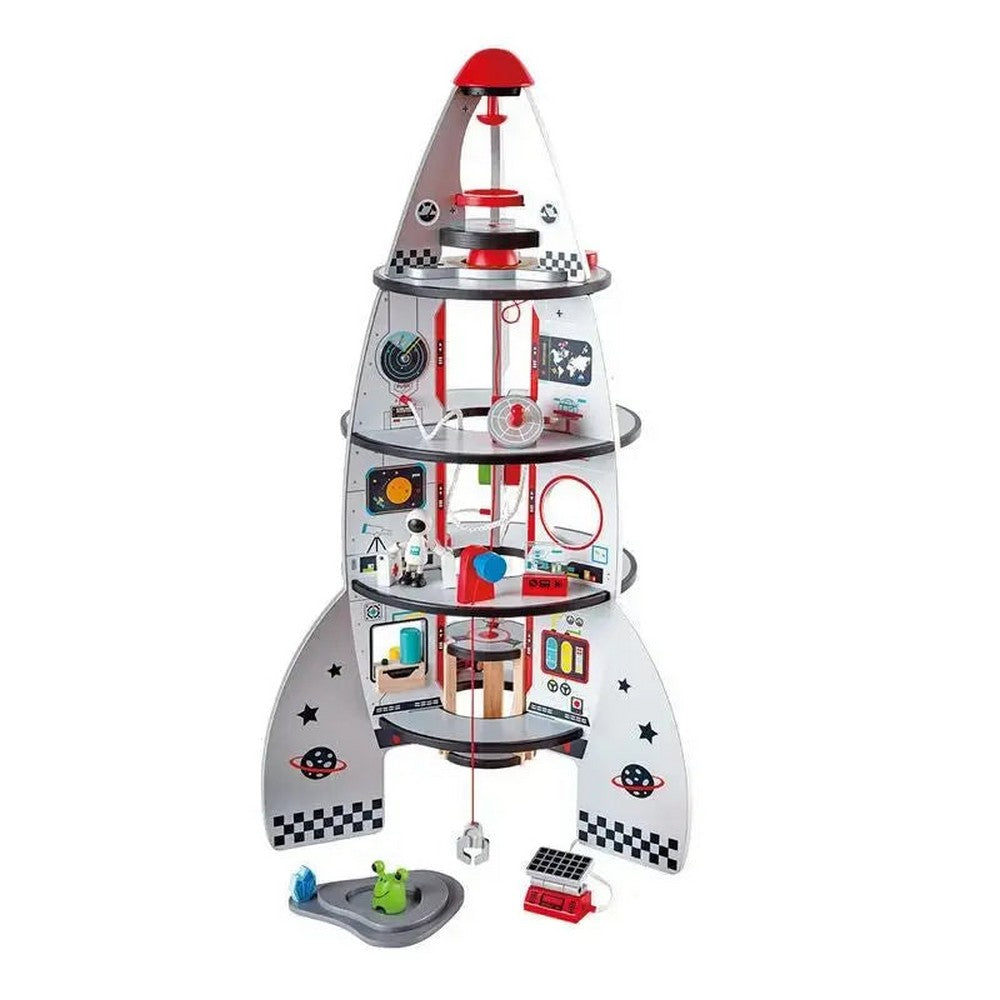 PREORDER Hape - Vehicles & Playsets: Four-Stage Rocket Ship