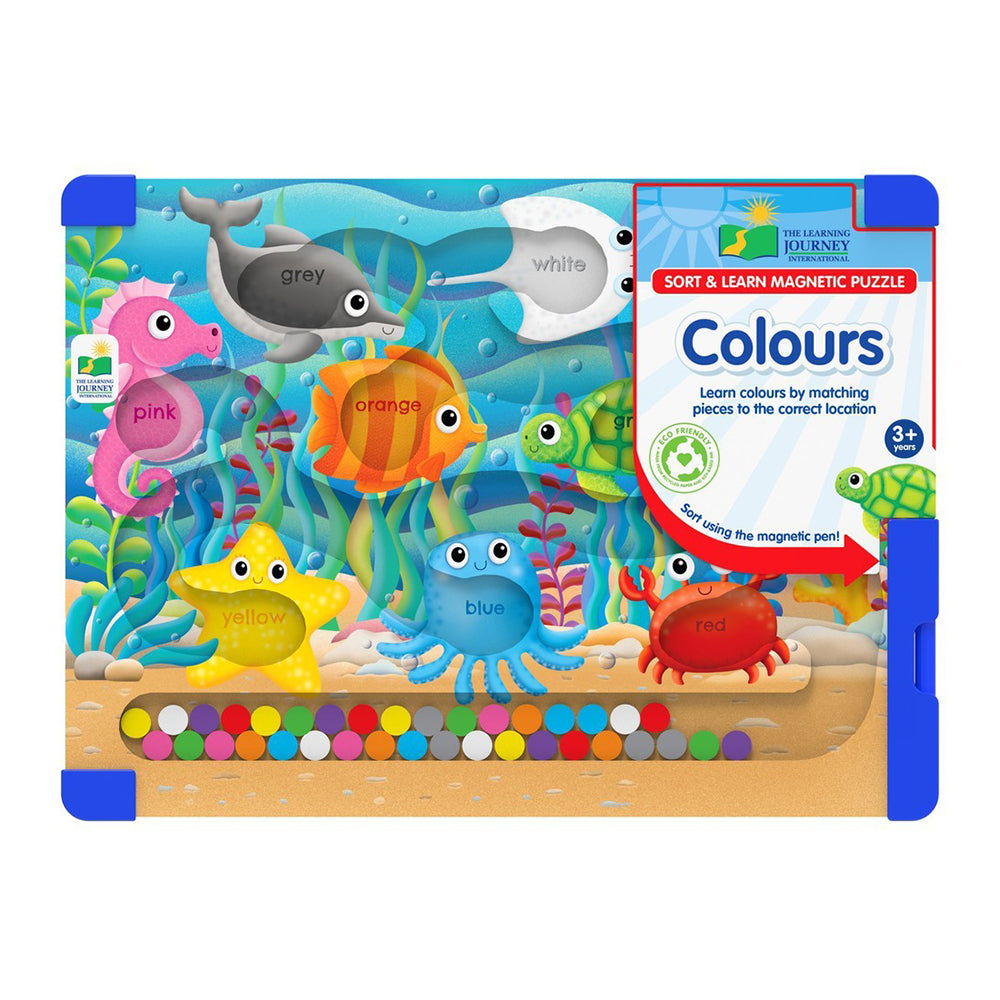 PREORDER Learning Journey: Sort & Learn Magnetic Puzzle - Sea Life