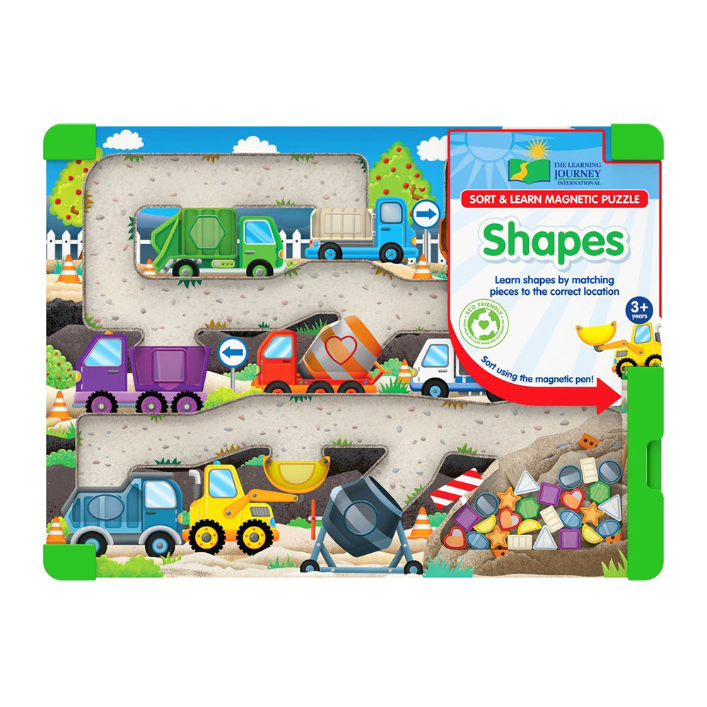 PREORDER Learning Journey: Sort & Learn Magnetic Puzzle - Construction