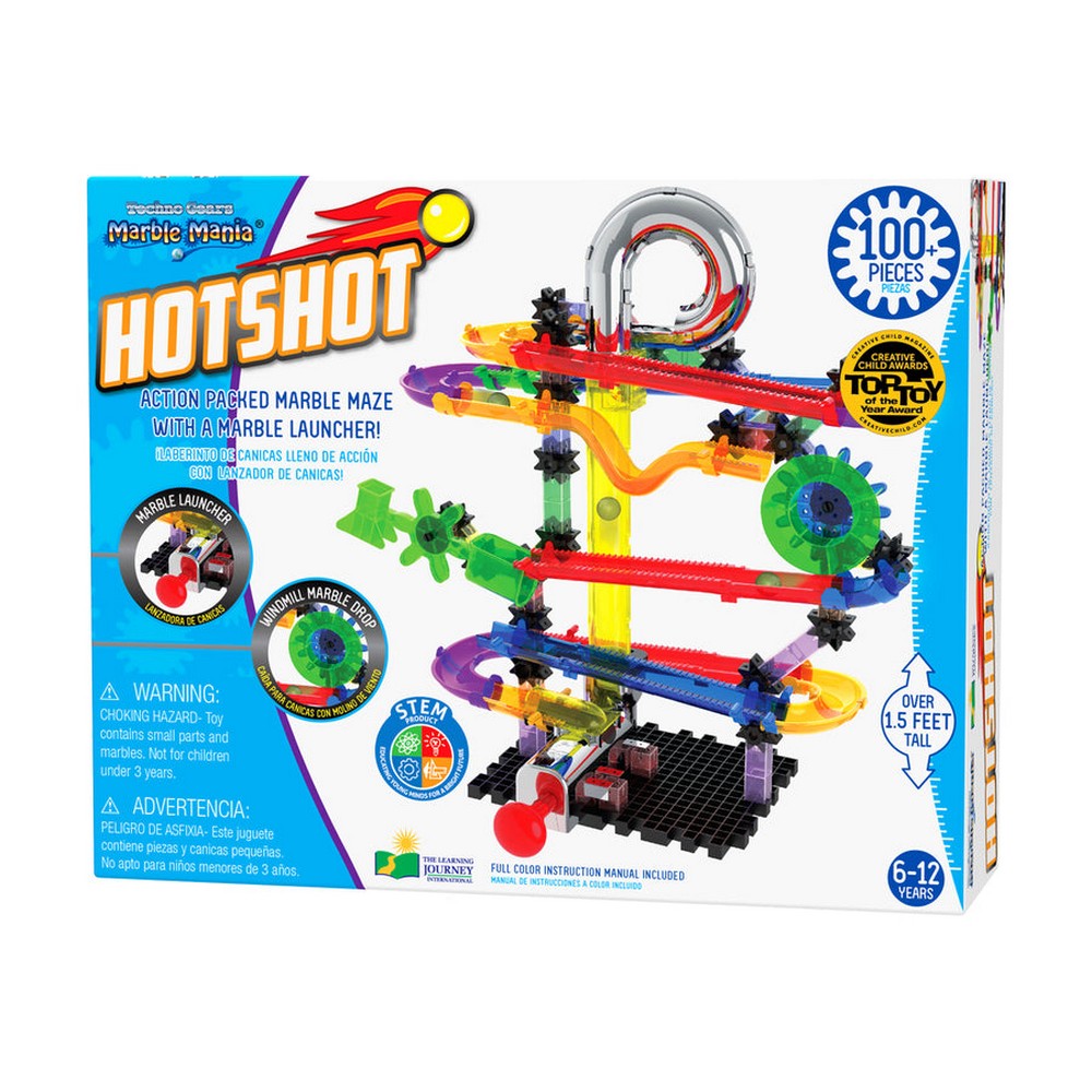 PREORDER Learning Journey: Techno Gears Marble Mania - HotShot (100+ pcs)