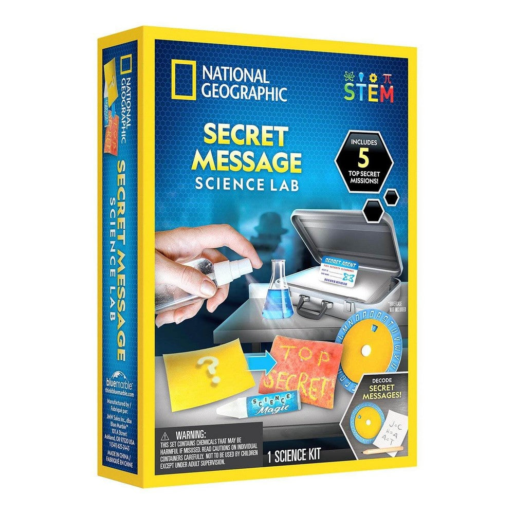 PREORDER National Geographic: Secret Message Science Lab