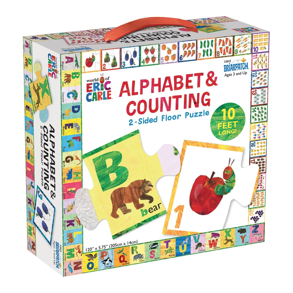 PREORDER The World Of Eric Carle: 2-Sided Alphabet & Counting Puzzle