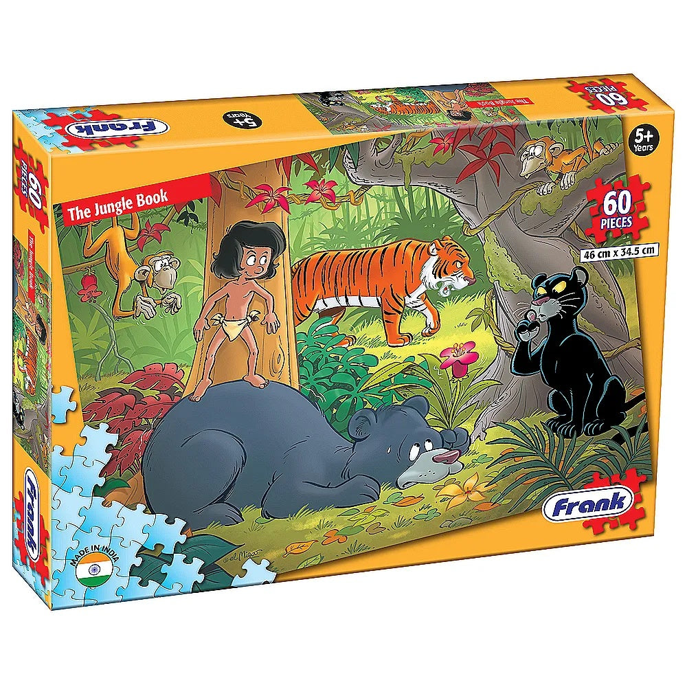 PREORDER 60pce Puzzles - 3 Asst (Goldilocks & the Three Bears - Little Red Riding Hood - The Jungle Book)