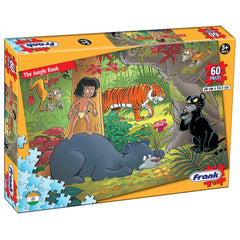 PREORDER 60pce Puzzles - 3 Asst (Goldilocks & the Three Bears - Little Red Riding Hood - The Jungle Book)
