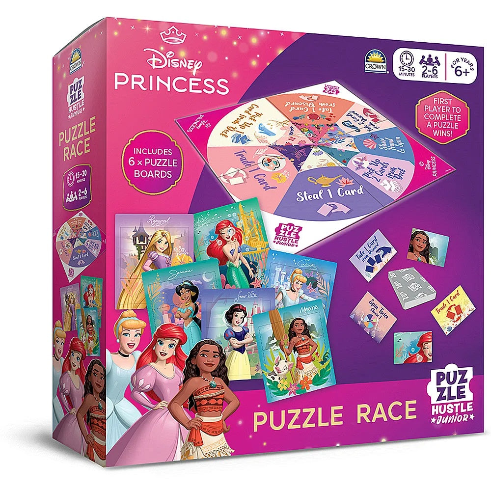 PREORDER Disney Princess Puzzle Hustle Junior Game
