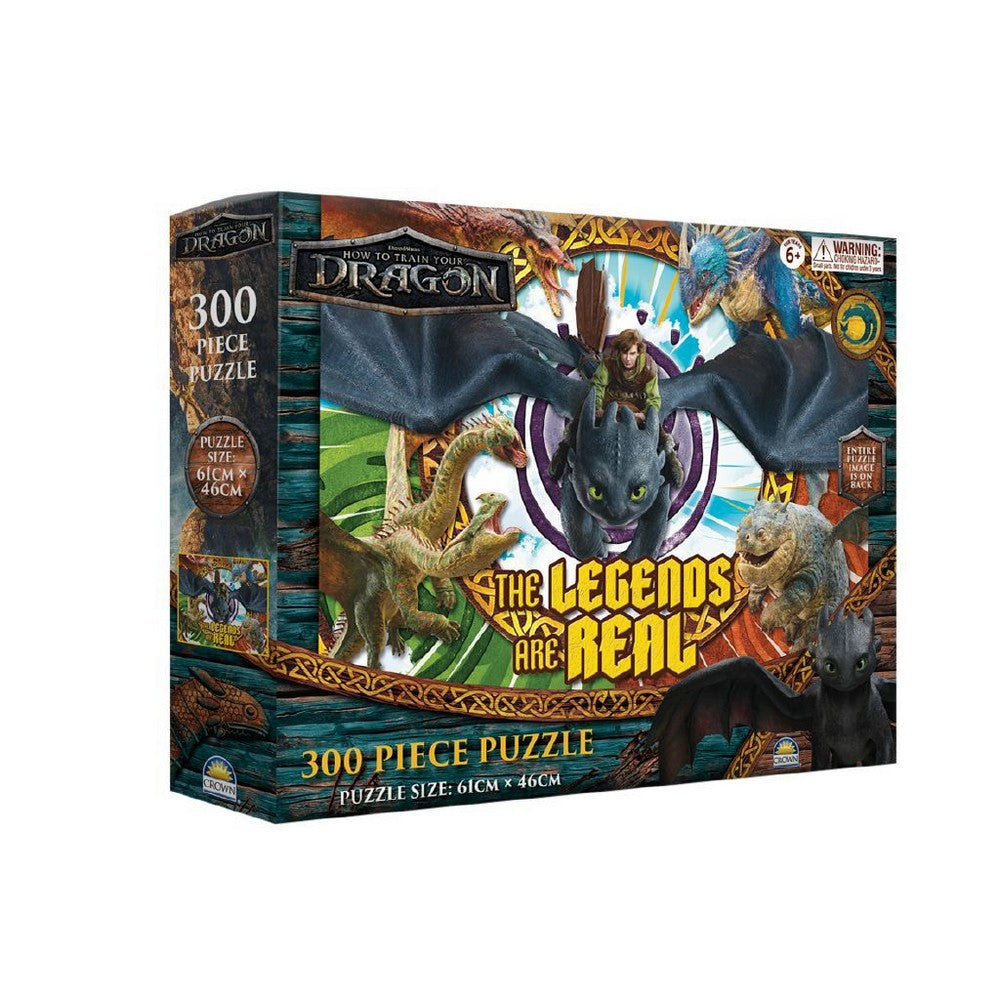 PREORDER How to Train Your Dragon (LIVE ACTION) 300pce Puzzles (2 Asst)