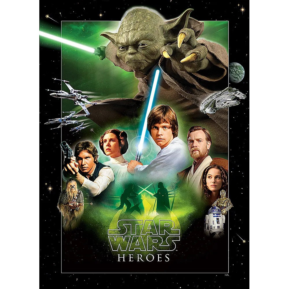 PREORDER Crown Premium 1000pce Puzzle - Star Wars: Heroes
