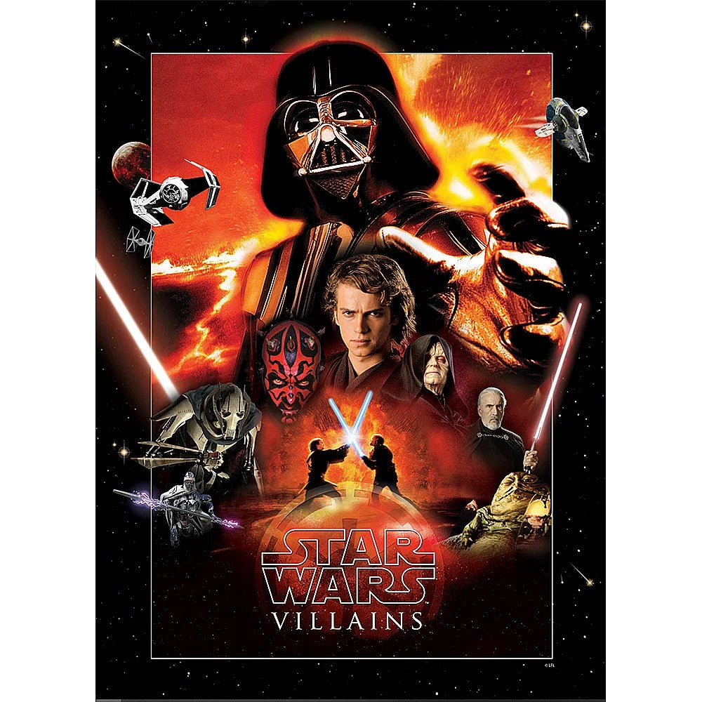 PREORDER Crown Premium 1000pce Puzzle - Star Wars: Villains