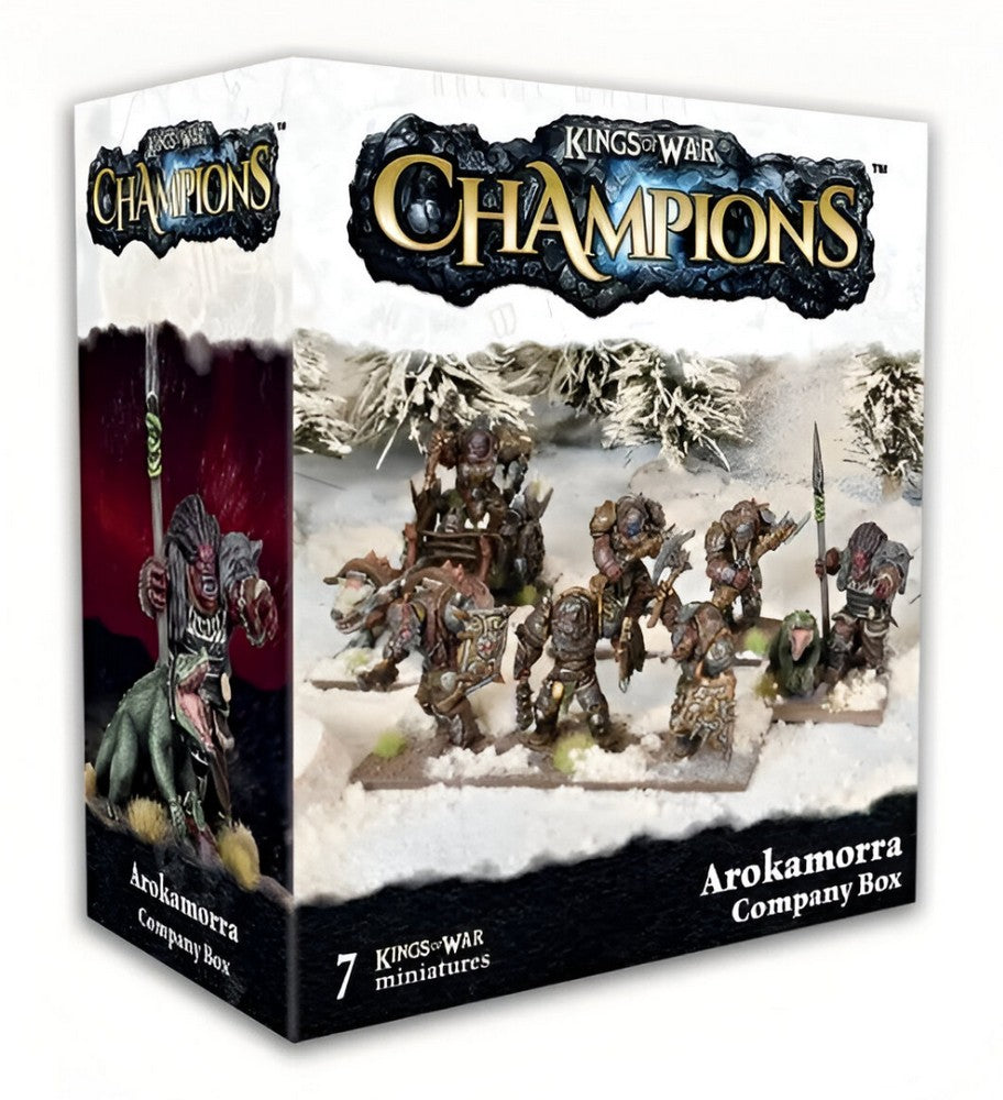 Kings of War Champions - Arokamorra Company Box