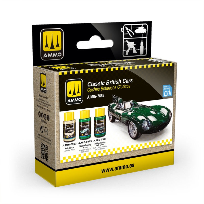 PREORDER Ammo by MIG - Cobra Motor - Cobra Motor Classic British Cars Set