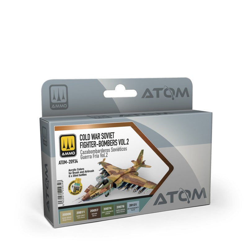 PREORDER Ammo by MIG - ATOM - Atom Cold War Soviet Fighter-Bombers Vol 2 Set