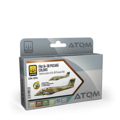 PREORDER Ammo by MIG - ATOM - Atom Faa Ia-58 Pucara Colors Set