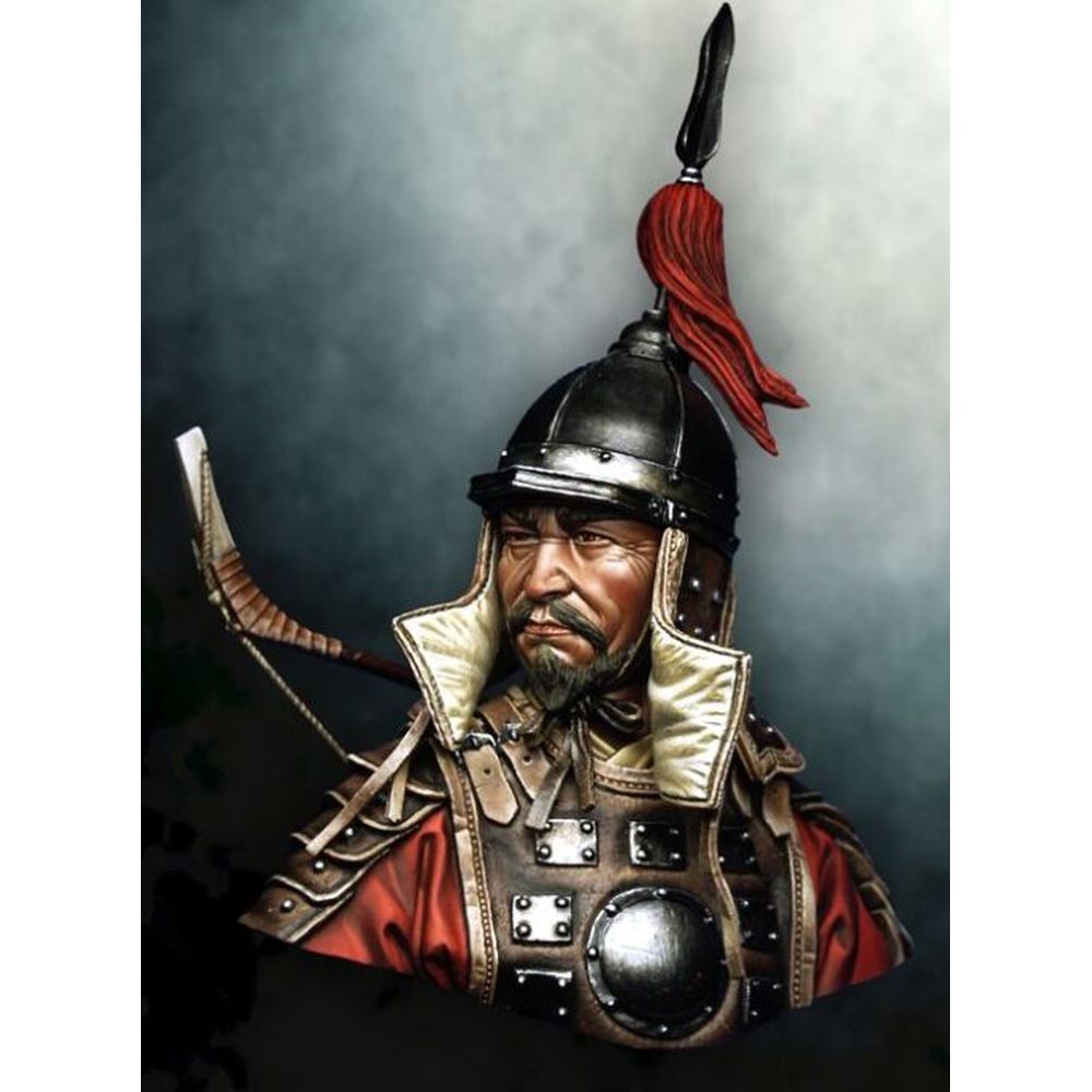 PREORDER Pegaso Models - Mongol Warrior Bust 200mm