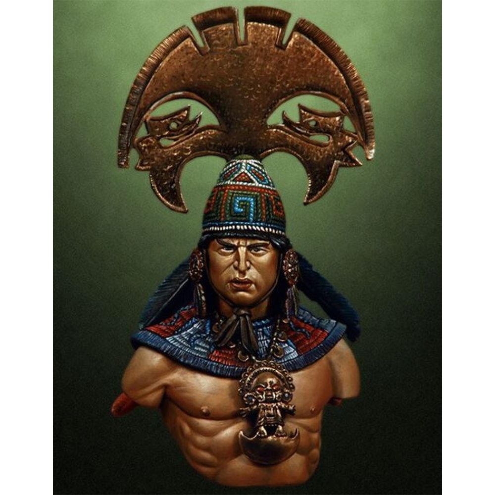 PREORDER Pegaso Models - Moche Warrior Bust 200mm