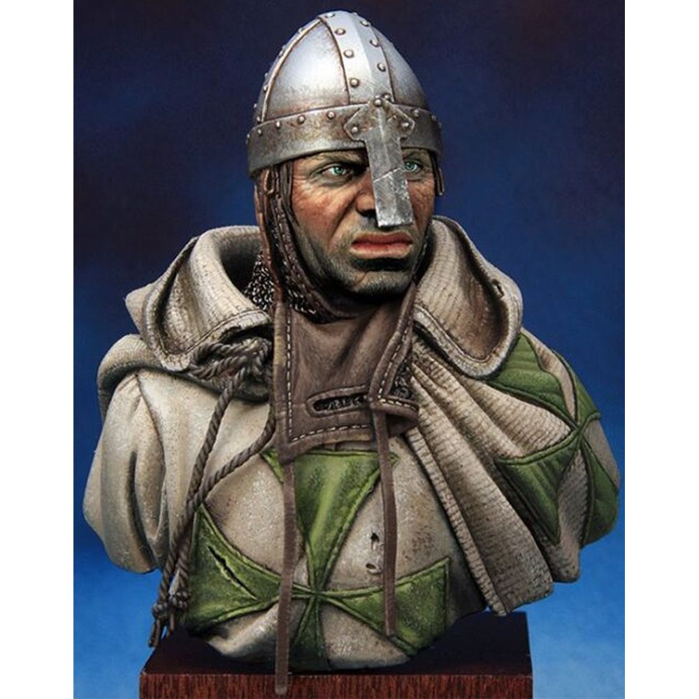 PREORDER Pegaso Models - St. Lazarus Knight Bust 200mm