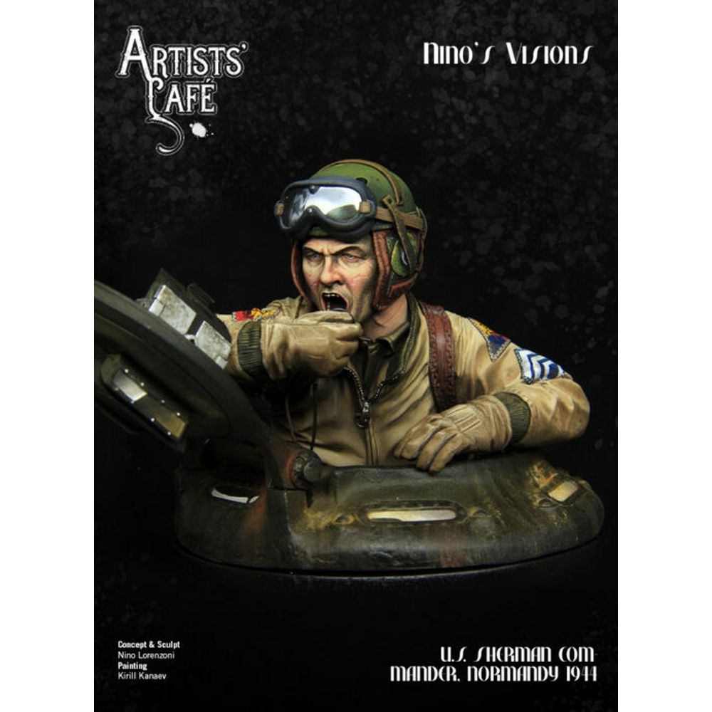 PREORDER Pegaso Models - US Sherman Commender Bust 200mm