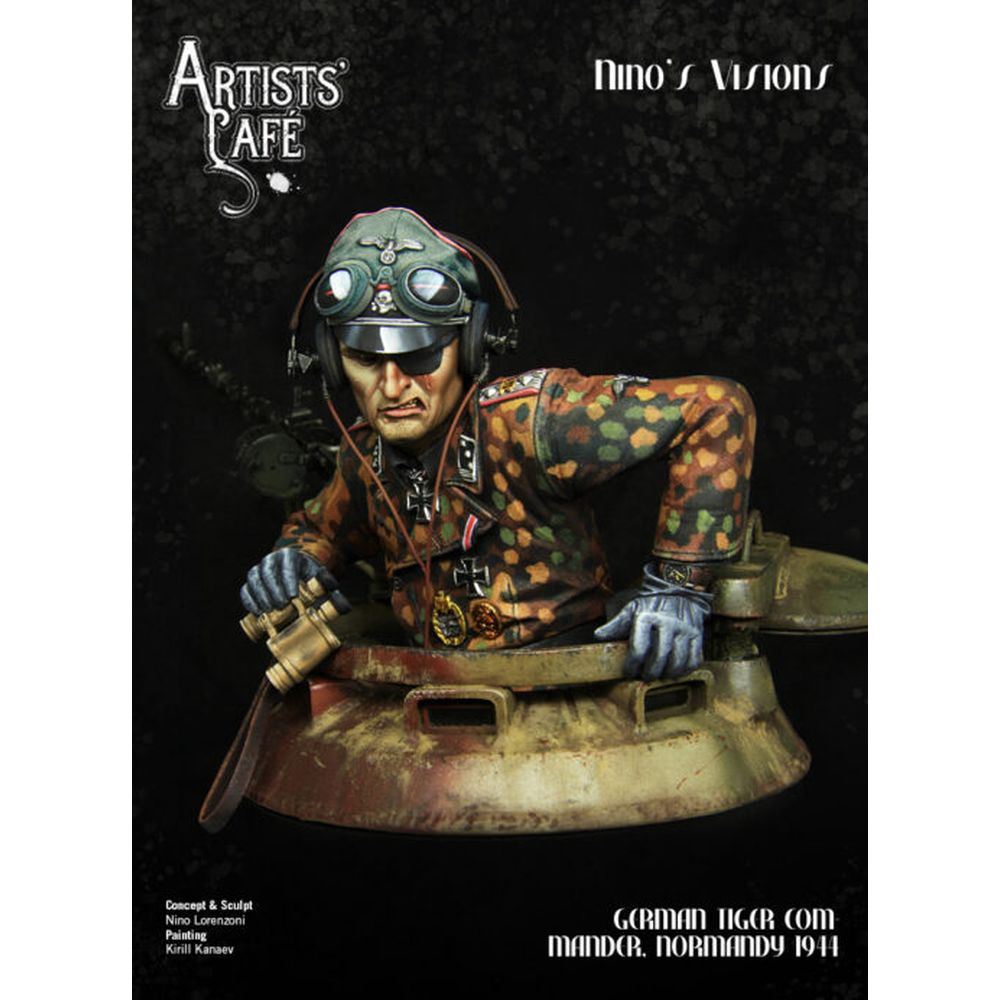 PREORDER Pegaso Models - German Tiger Commander Bust 200mm