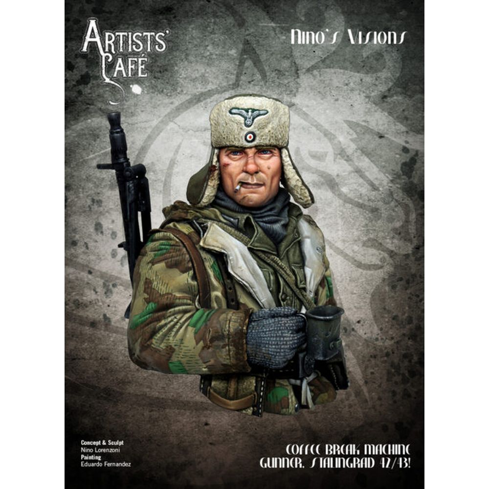 PREORDER Pegaso Models - Coffee Break Machine Gunner Bust 200mm