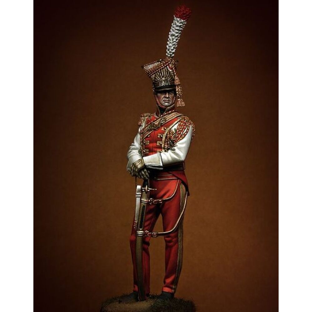 PREORDER Pegaso Models - Trumpeter 2nd Rgt. Lancers 90mm on foot