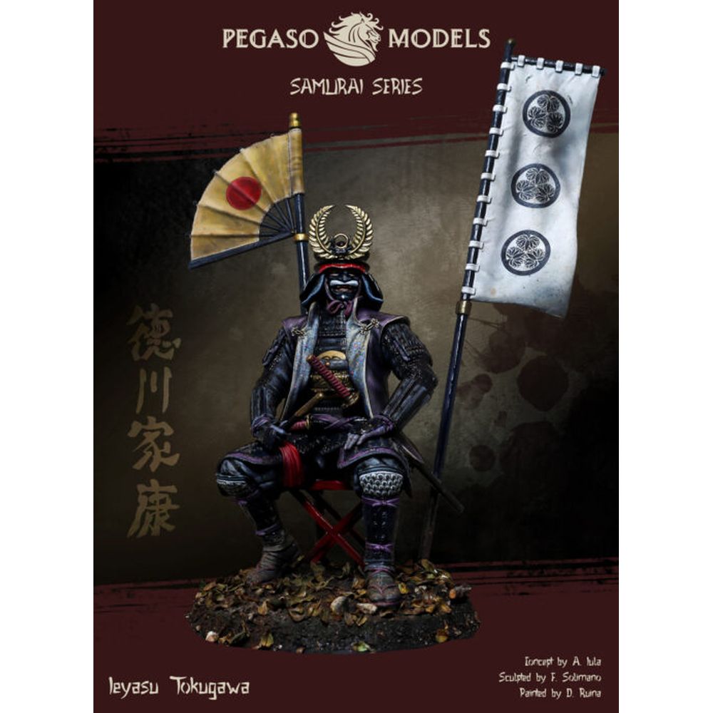 PREORDER Pegaso Models - Ieyasu Tokugawa 90mm on foot