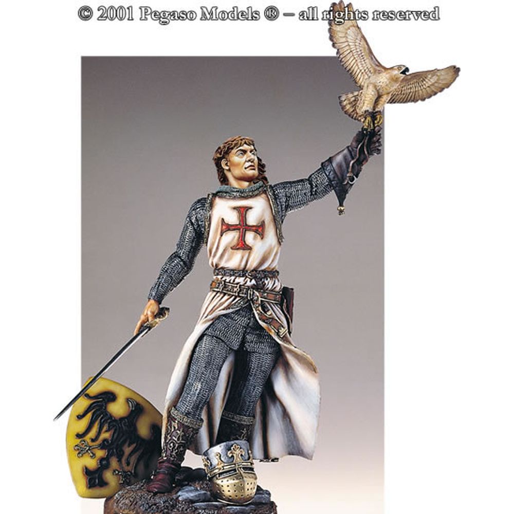 PREORDER Pegaso Models - Frederick the 2nd 90mm on foot CLASSICS