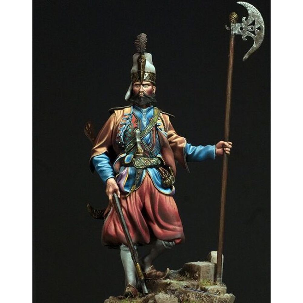 PREORDER Pegaso Models - Turkish Jannissery 90mm on foot CLASSICS