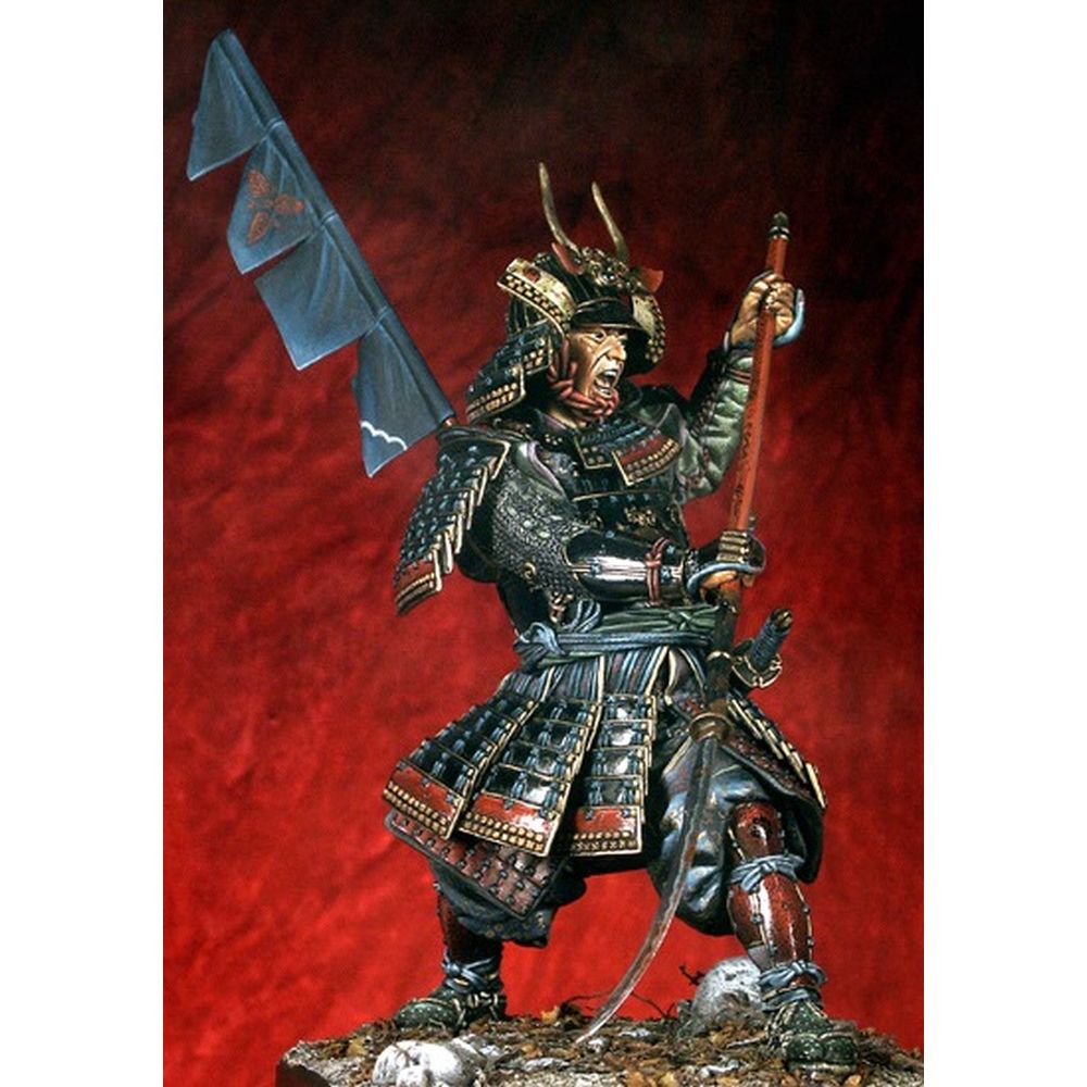 PREORDER Pegaso Models - Samurai Warrior with Naginata 90mm on foot CLASSICS