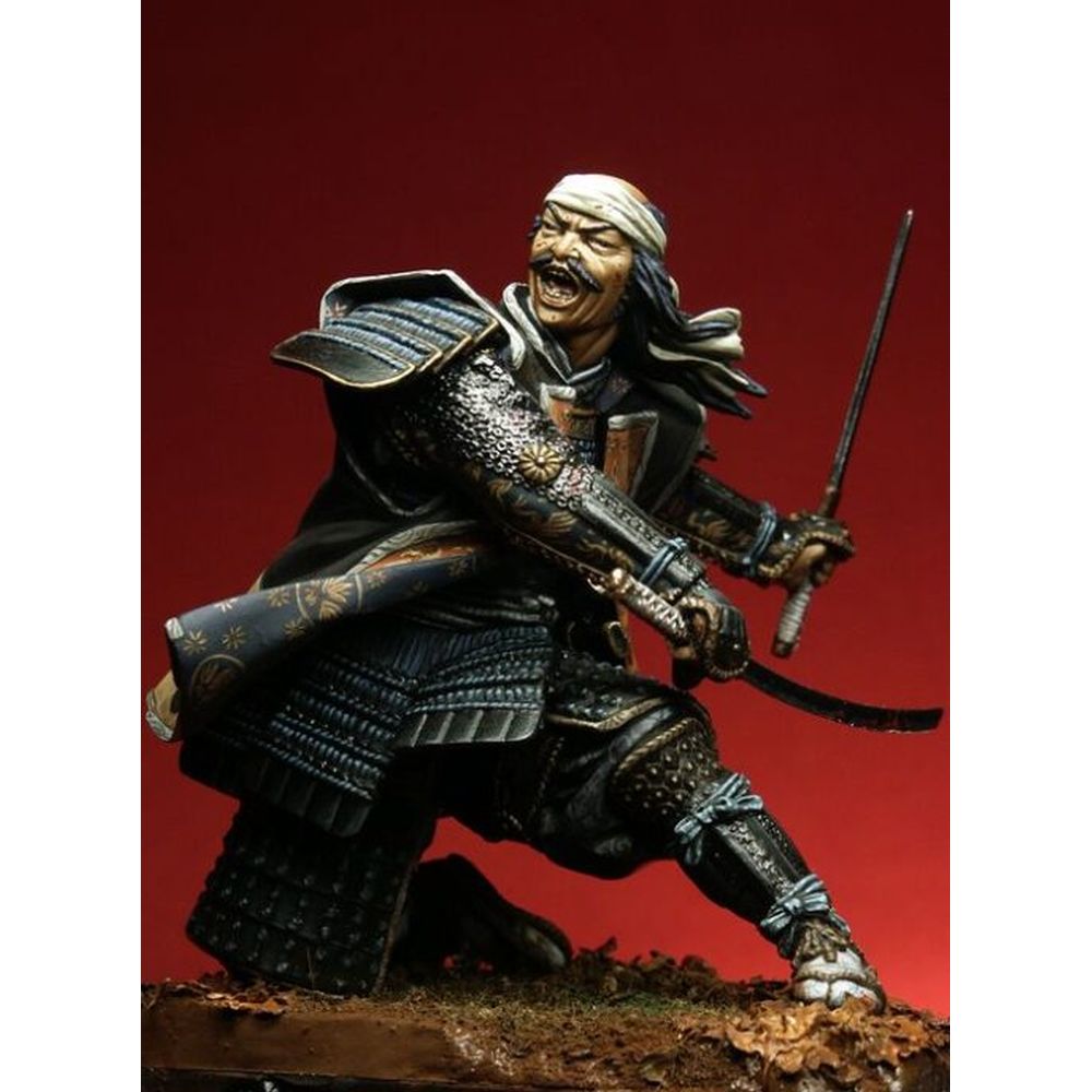 PREORDER Pegaso Models - Dueling Samurai 90mm on foot CLASSICS