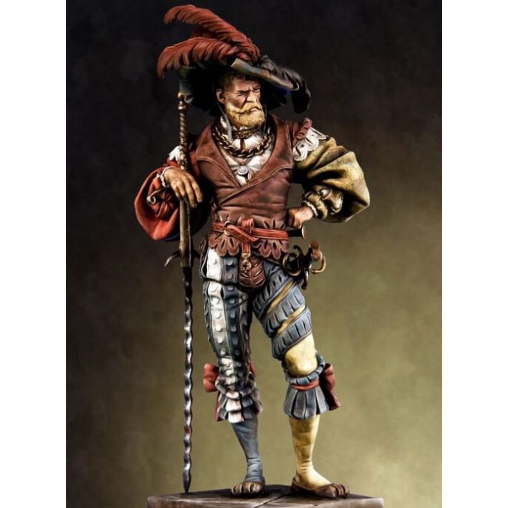 PREORDER Pegaso Models - Landsknecht Soldier 90mm on foot CLASSICS