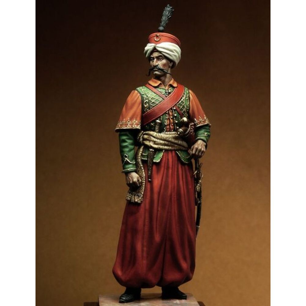 PREORDER Pegaso Models - Mamluk Officer 90mm on foot CLASSICS