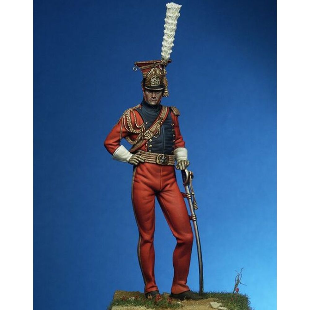 PREORDER Pegaso Models - Officer of the 2nd Light Cavalry 75mm on foot