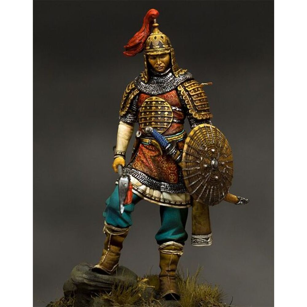PREORDER Pegaso Models - Mongolian Warrior 75mm on foot