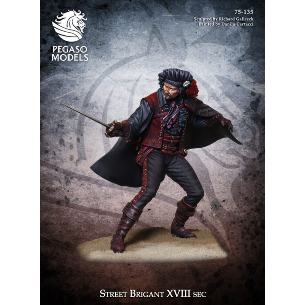 PREORDER Pegaso Models - Street Brigant 75mm on foot