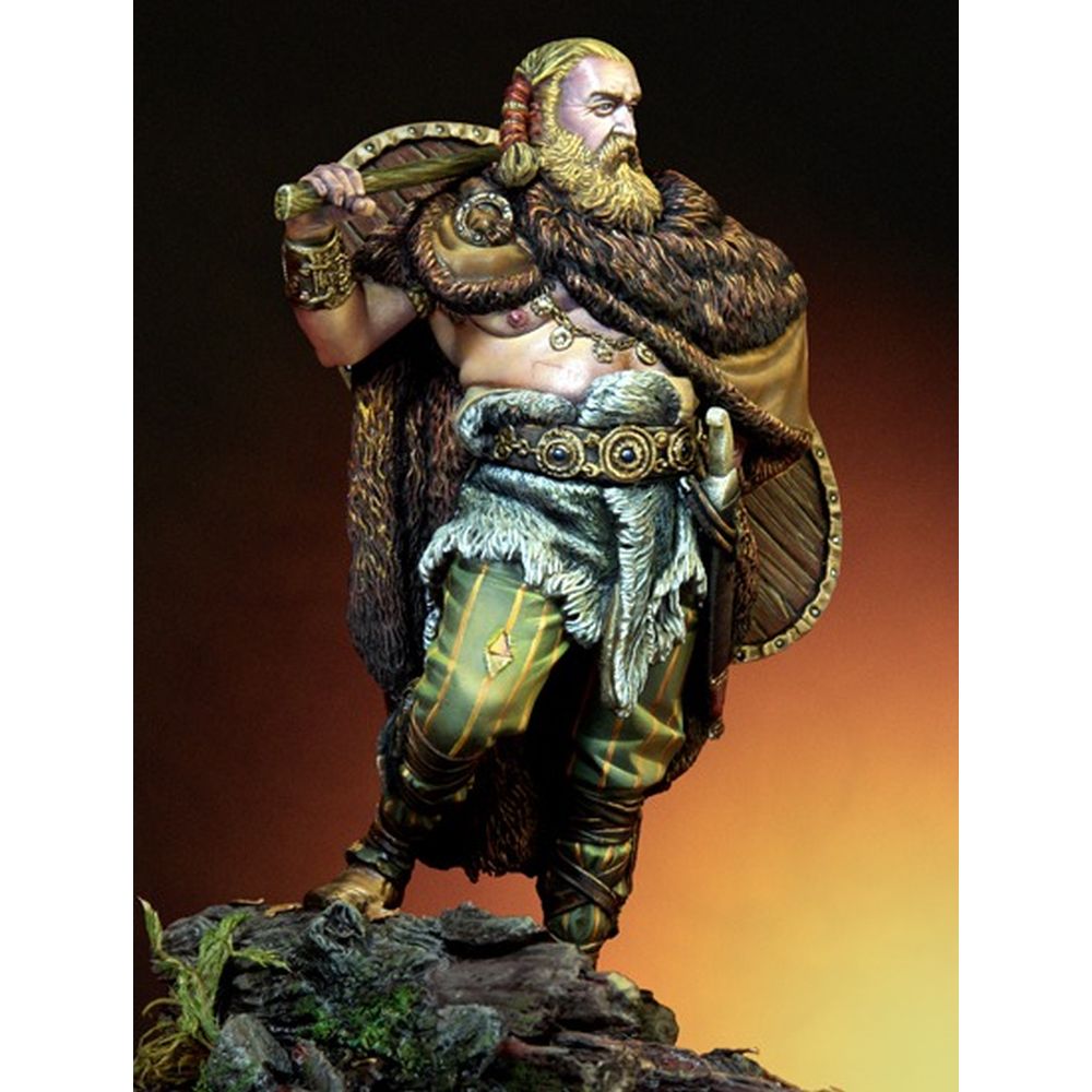 PREORDER Pegaso Models - Germanic Warrior 75mm on foot CLASSICS
