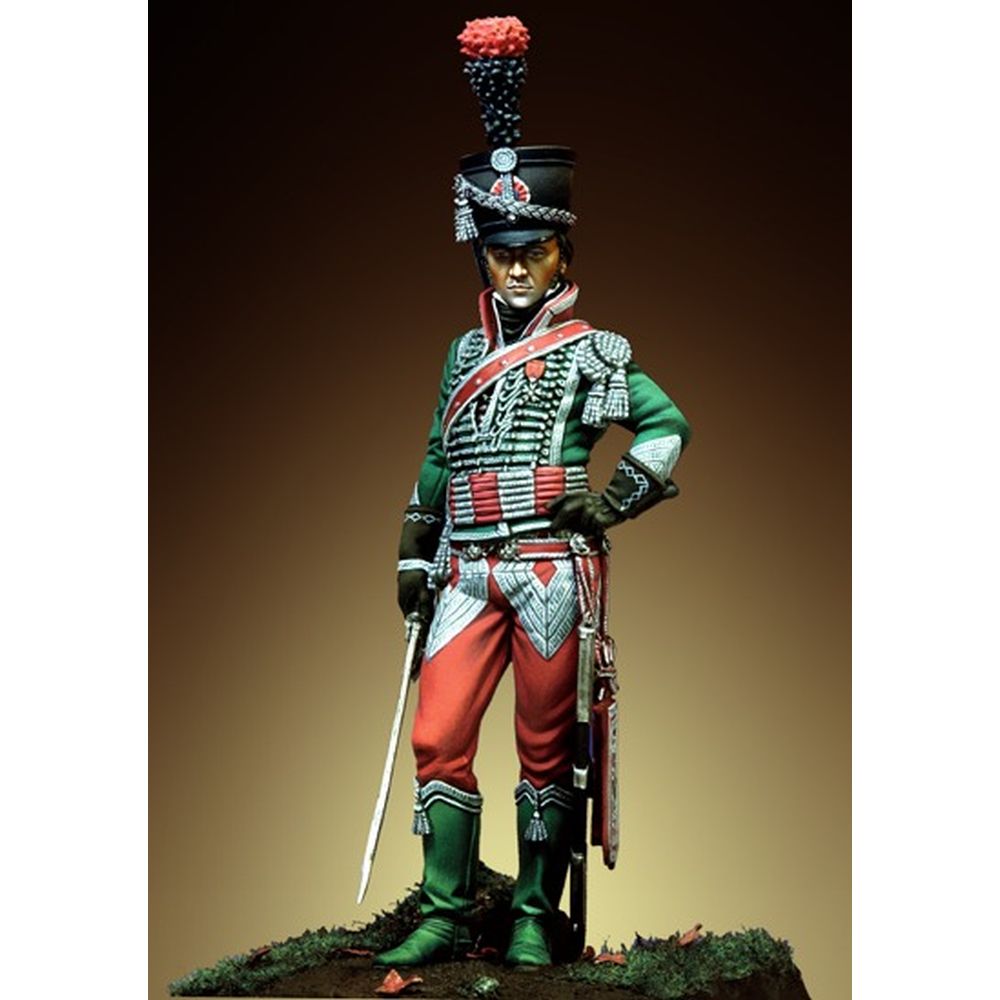 PREORDER Pegaso Models - Light Cavalryman of the 12th Regt. France 75mm on foot CLASSICS