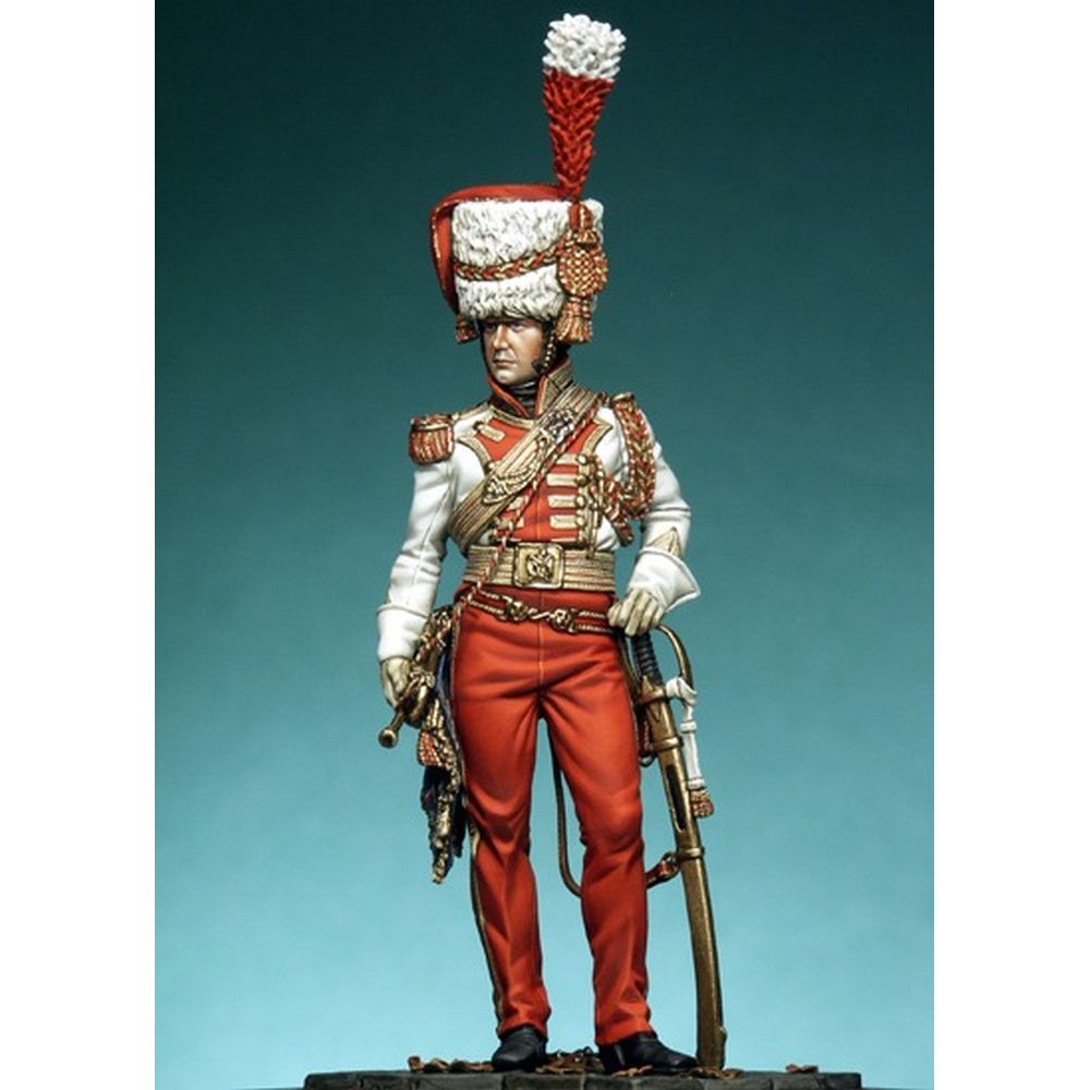 PREORDER Pegaso Models - Trumpeteer Major 75mm on foot CLASSICS