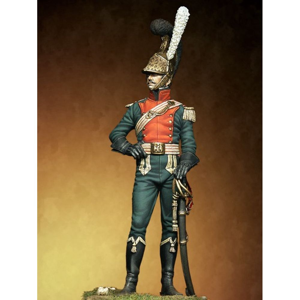 PREORDER Pegaso Models - Officer of the Lancers of the line 75mm on foot CLASSICS
