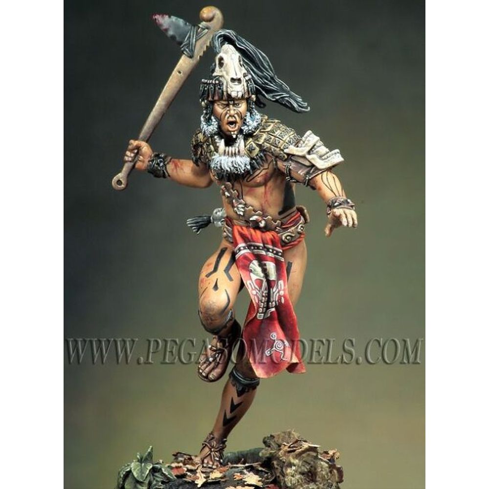 PREORDER Pegaso Models - Maya Warrior 75mm on foot CLASSICS