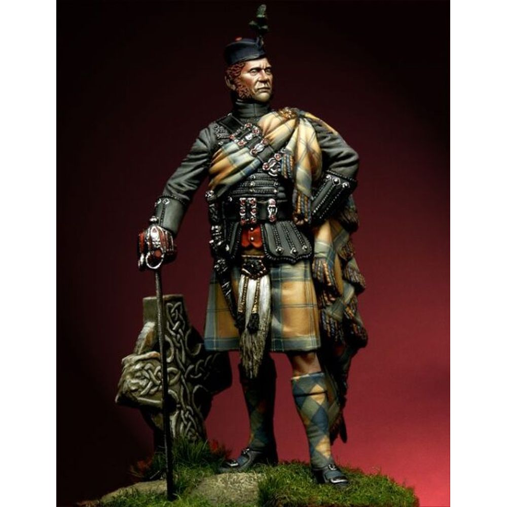 PREORDER Pegaso Models - Scottish Gentleman 75mm on foot CLASSICS