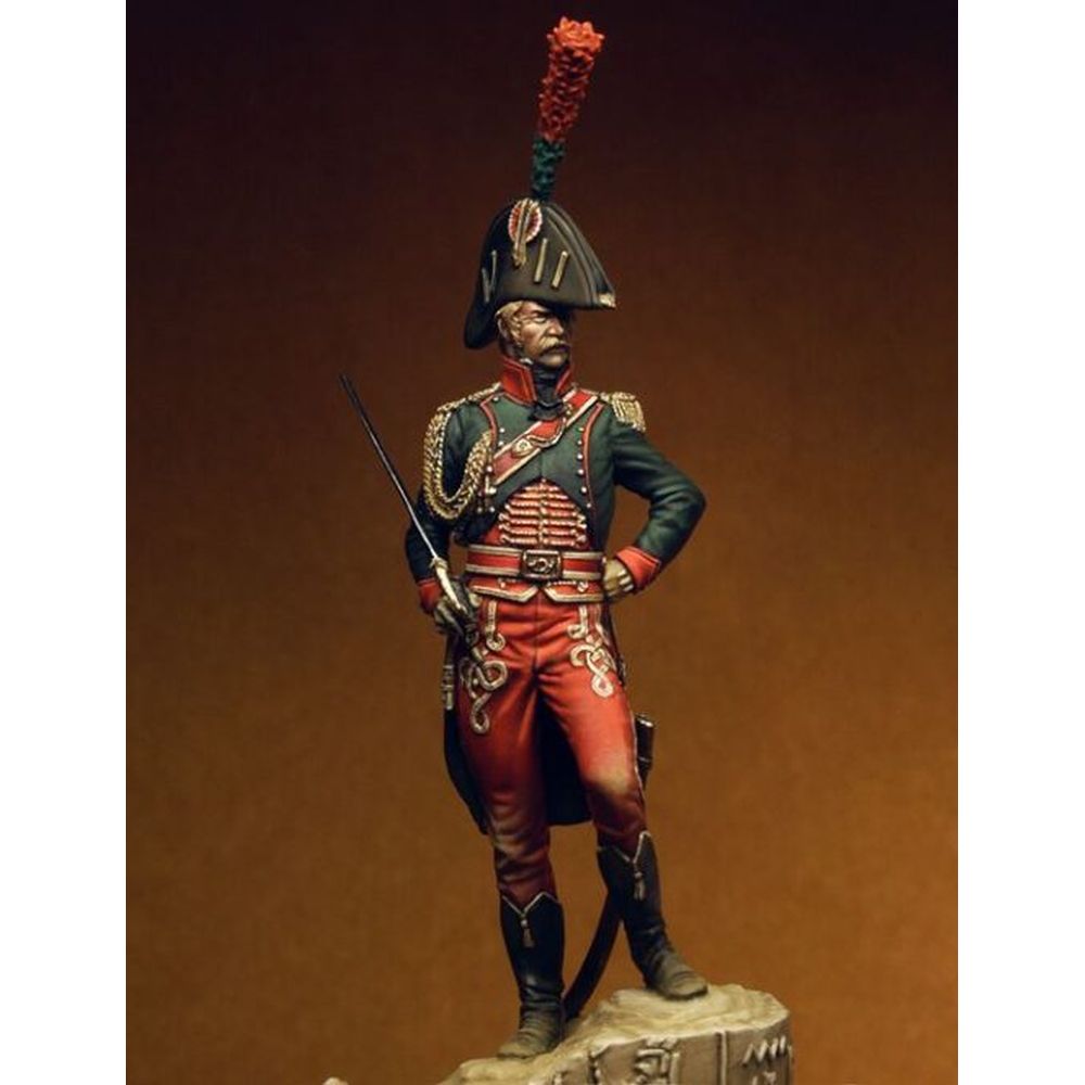 PREORDER Pegaso Models - Officer of the Guide on Horseback 75mm on foot CLASSICS