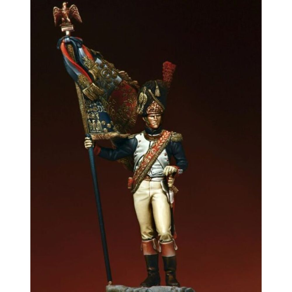 PREORDER Pegaso Models - Standardbearer of the Grenadier Guards 75mm on foot CLASSICS