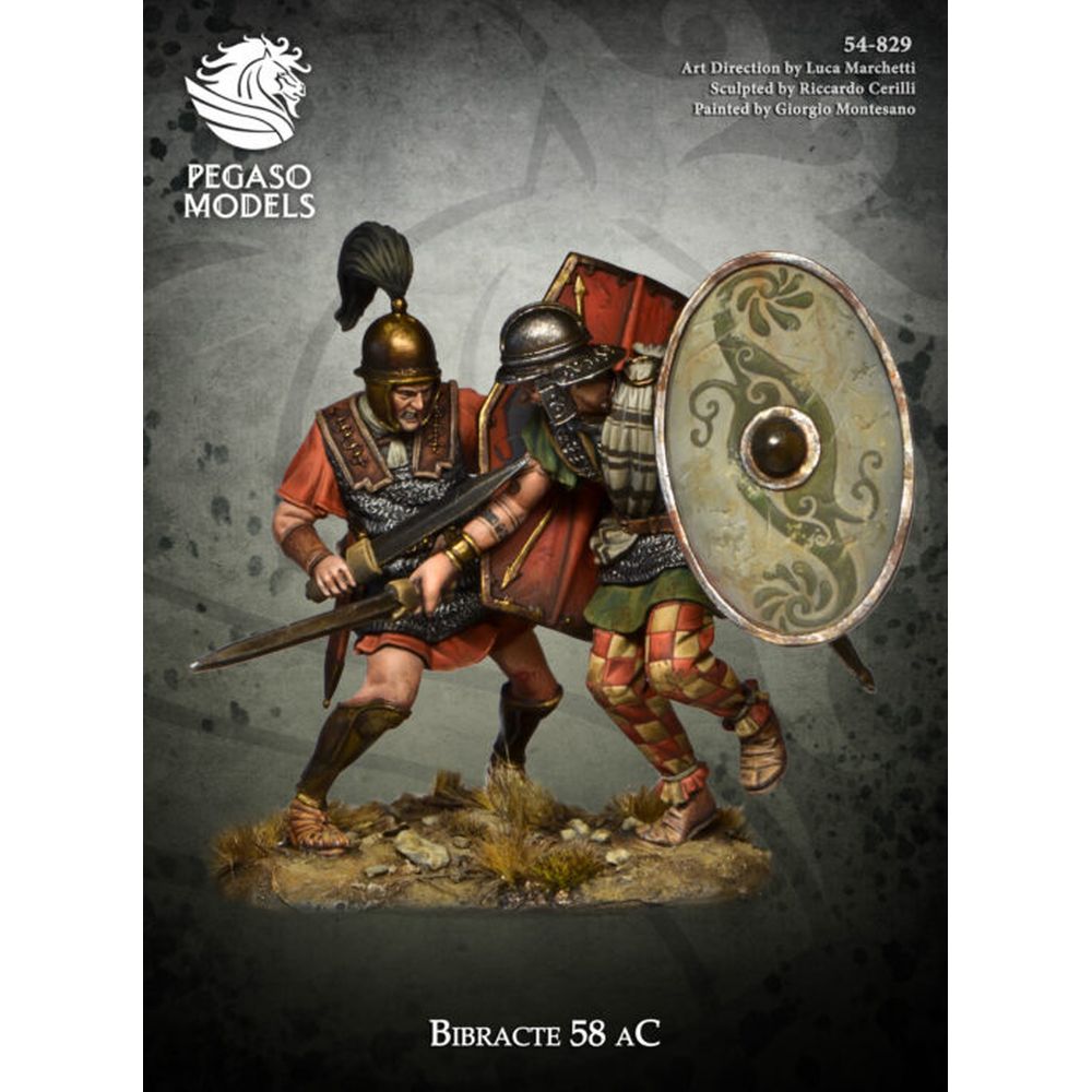 PREORDER Pegaso Models - Bibracte 58 AC 54mm on foot