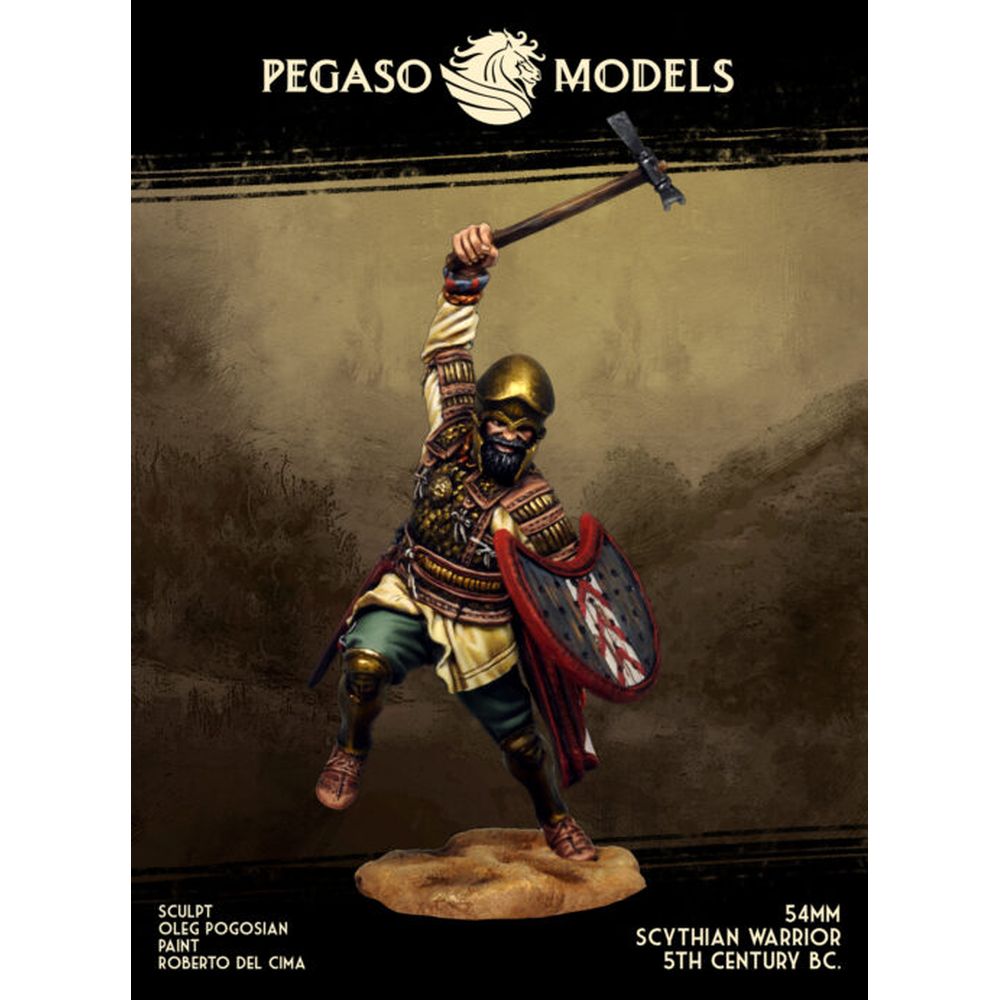 PREORDER Pegaso Models - Scythian Warrior 54mm on foot