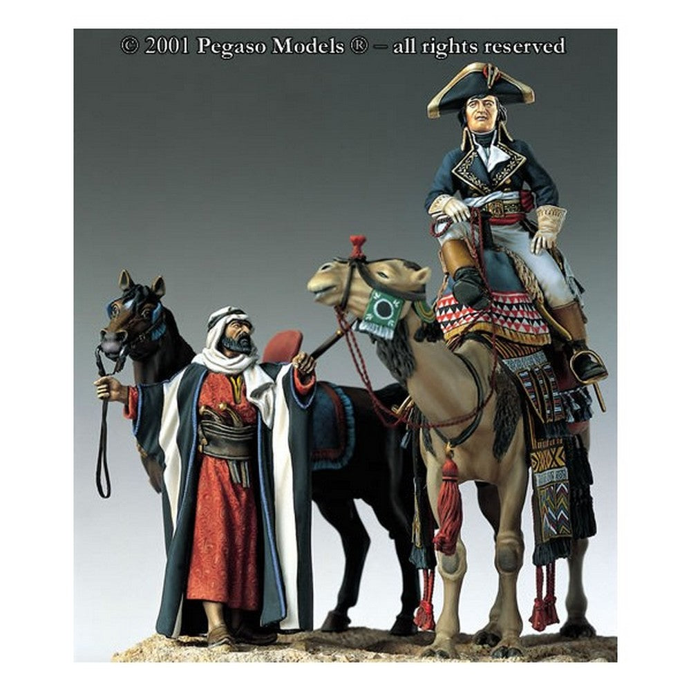 PREORDER Pegaso Models - Bonaparte in Egypt 54mm on horse CLASSICS