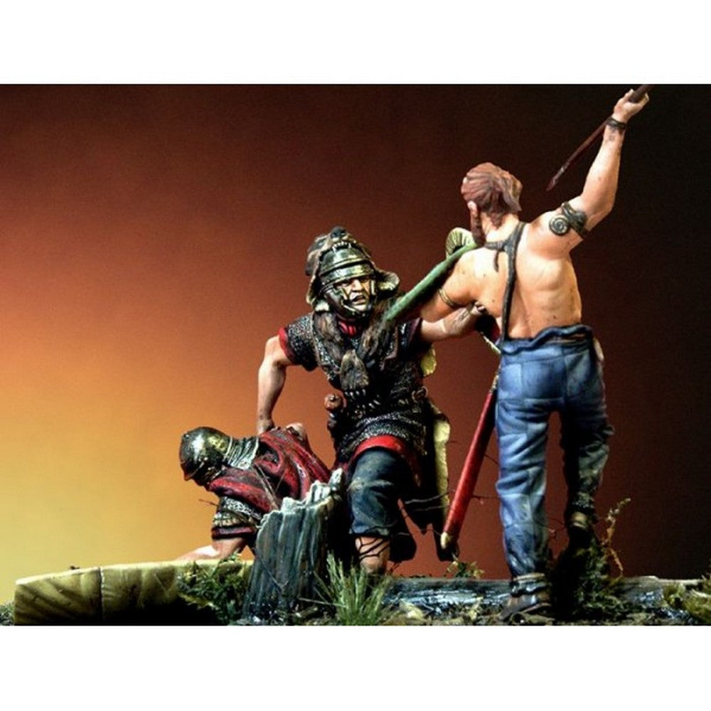 PREORDER Pegaso Models - Centurion Marcus Caelius' Death 54mm on foot CLASSICS