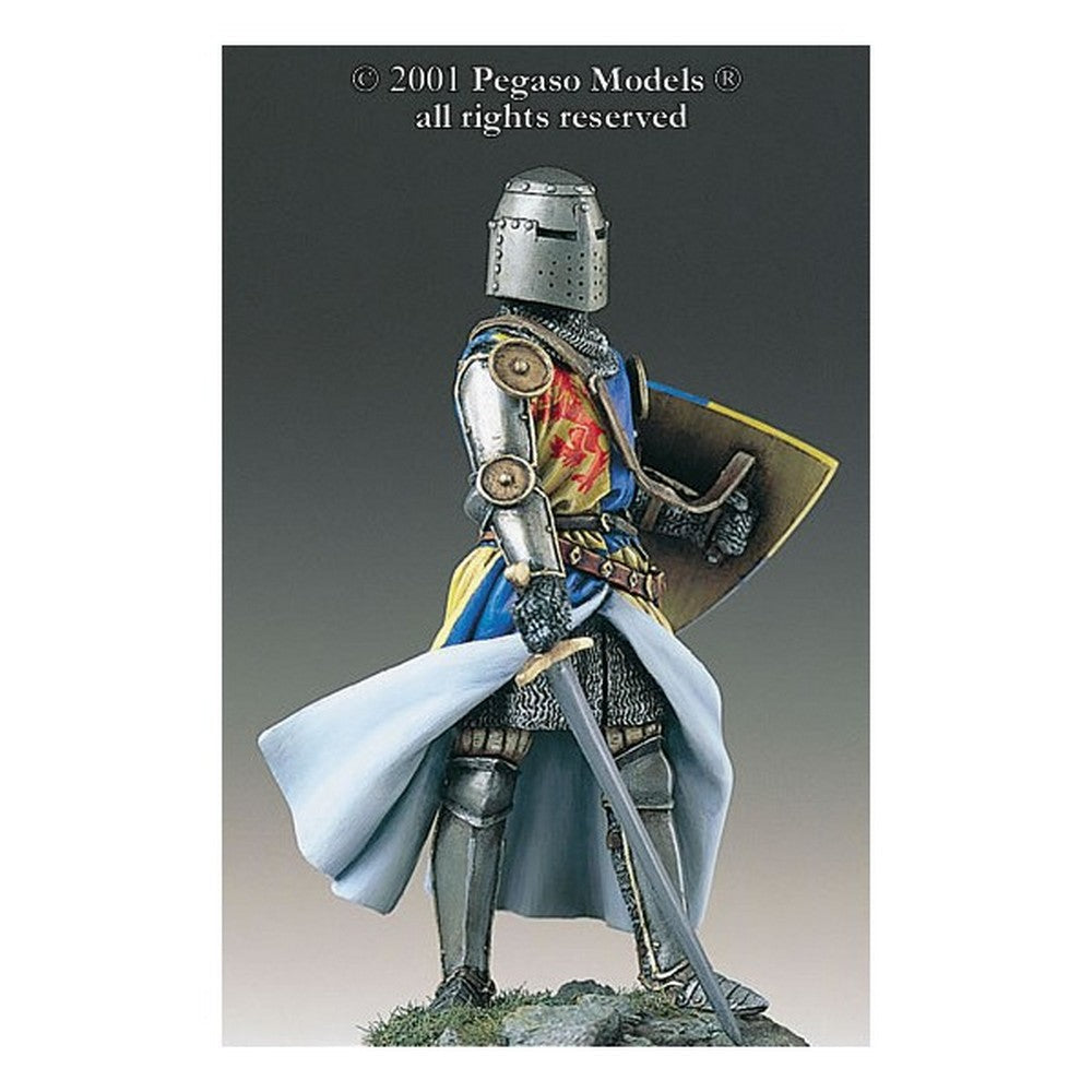 PREORDER Pegaso Models - English Knight XIV c. 54mm on foot CLASSICS