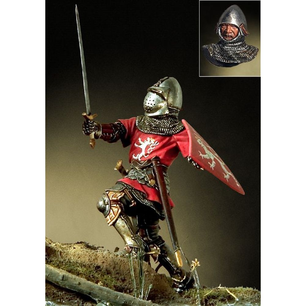 PREORDER Pegaso Models - Bohemian Knight 54mm on foot CLASSICS
