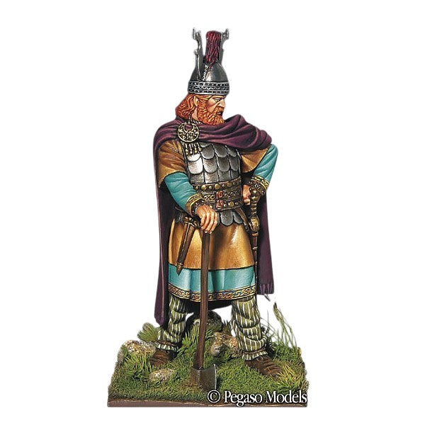 PREORDER Pegaso Models - Celtic Chieftain 54mm on foot CLASSICS